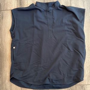 Figs Dark Harbour Rafaela Scrub Top